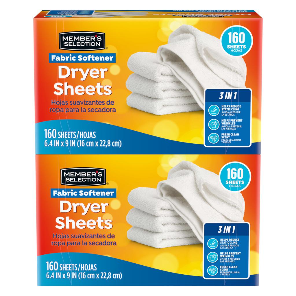 Member's Selection Dryer Sheets